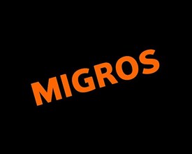Migros, rotated logo