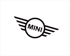 Mini marque, rotated logo
