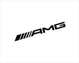 Mercedes AMG, rotated logo
