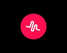 Musical. ly, rotated logo