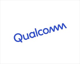 Qualcomm, rotated logo