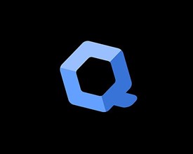 Qubes OS, rotated logo