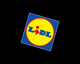 Lidl, rotated logo