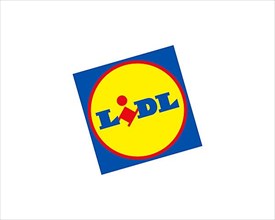 Lidl, rotated logo