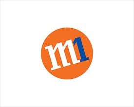 M1 Singaporean company, rotated logo