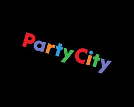 Party City, rotated logo