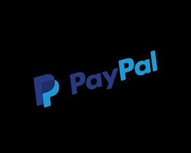 PayPal, rotated logo