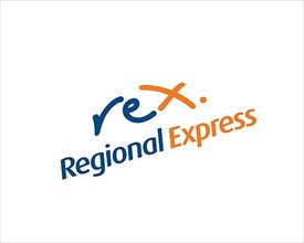 Regional Express Airline, rotated logo
