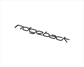Ridgeback brand, rotated logo