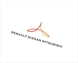 Renault-Nissan-Mitsubishi Alliance, Rotated Logo
