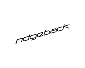 Ridgeback brand, rotated logo