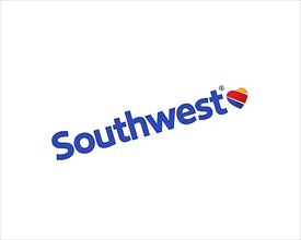 Southwest Airline, rotated logo