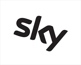 Sky Broadband, rotated logo