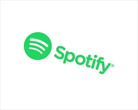 Spotify, rotated logo