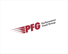 Performance Food Group, rotated logo