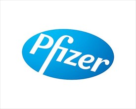Pfizer, rotated logo