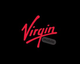 Virgin Mobile USA, rotated logo