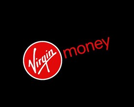 Virgin Money UK, rotated logo