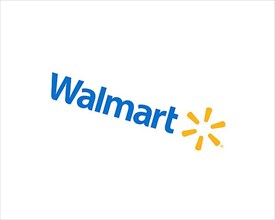 Walmart, rotated logo