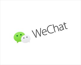 WeChat, rotated logo