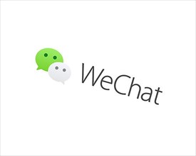 WeChat, rotated logo