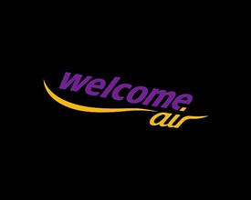 Welcome Air, rotated logo
