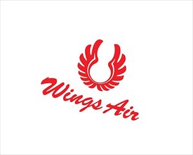 Wings Air, rotated logo