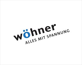 Woehner GmbH & Co. KG, rotated logo