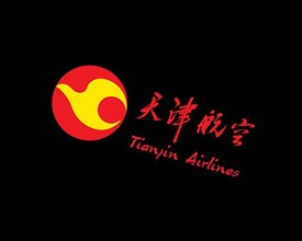 Tianjin Airline, rotated logo