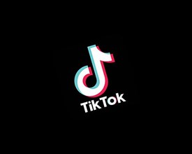 TikTok, rotated logo