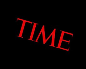 Time magazine, rotated logo