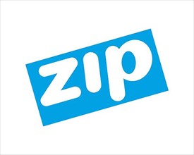 Zip airline, rotated logo