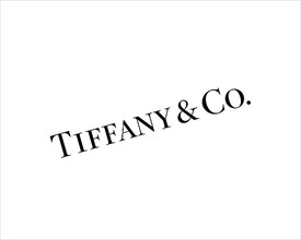 Tiffany & Co. Rotated Logo, White Background