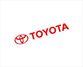 Toyota Canada Inc. rotated logo, white background