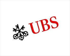 UBS, rotated logo