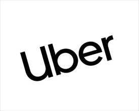 Uber, rotated logo