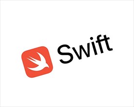 Swift programming language, rotated logo