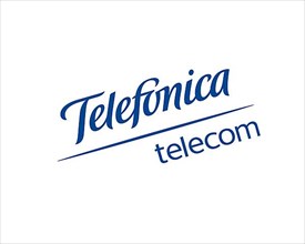 Telefonica Telecom, rotated logo