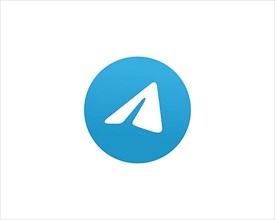 Telegram software, rotated logo