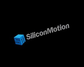 Silicon Motion, rotated logo