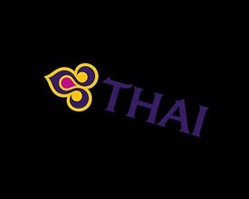 Thai Airways, rotated logo