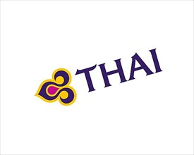 Thai Airways, rotated logo