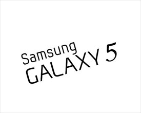 Samsung Galaxy 5, rotated logo