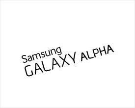 Samsung Galaxy Alpha, rotated logo