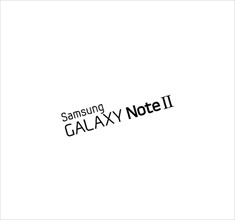 Samsung Galaxy Note II, rotated logo