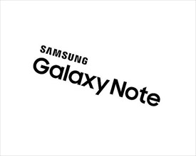 Samsung Galaxy Note series, rotated logo