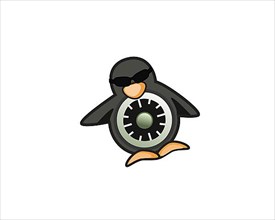Security Enhanced Linux, rotated logo