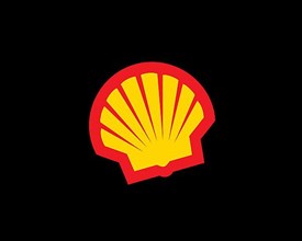 Shell Oil Company, rotated logo