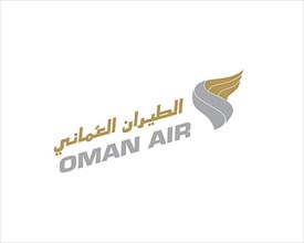 Oman Air, rotated logo