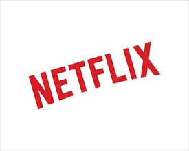 Netflix, rotated logo